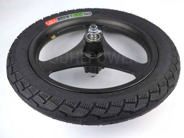 14 inch front wheel